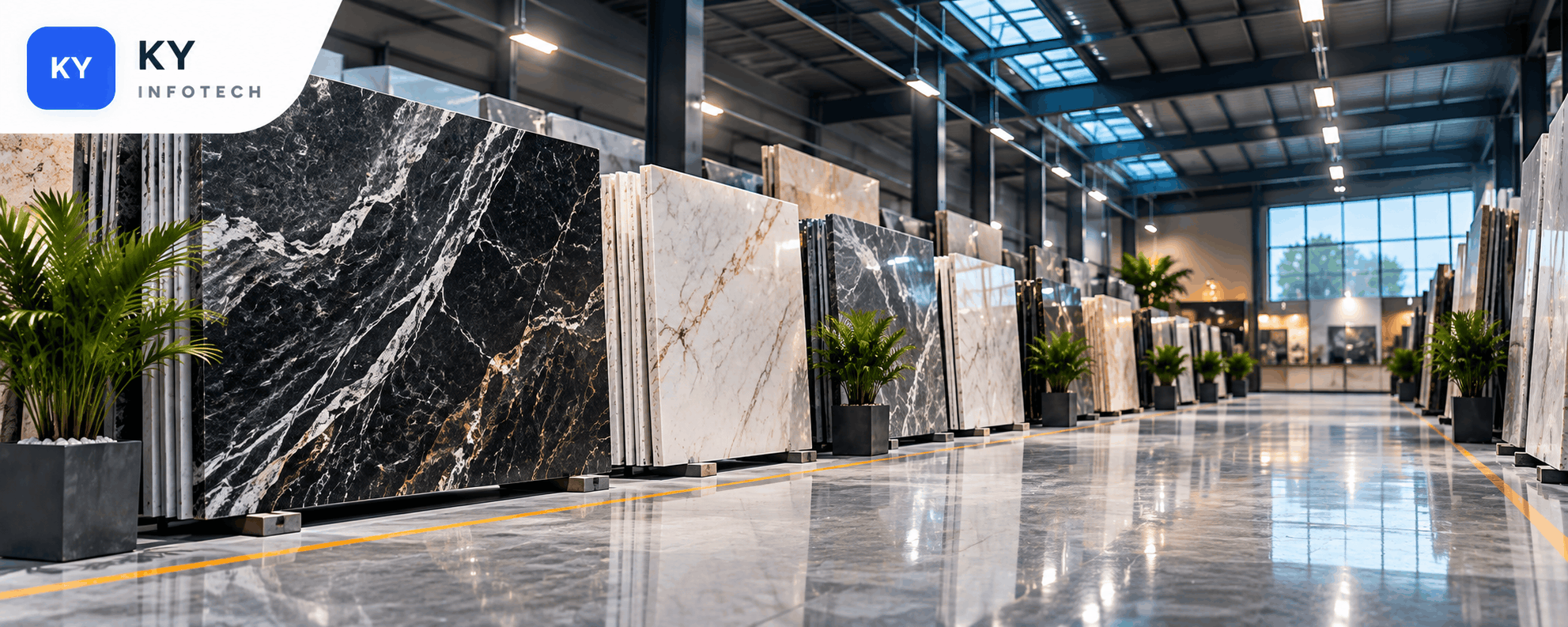 Marble and granite website development portfolio