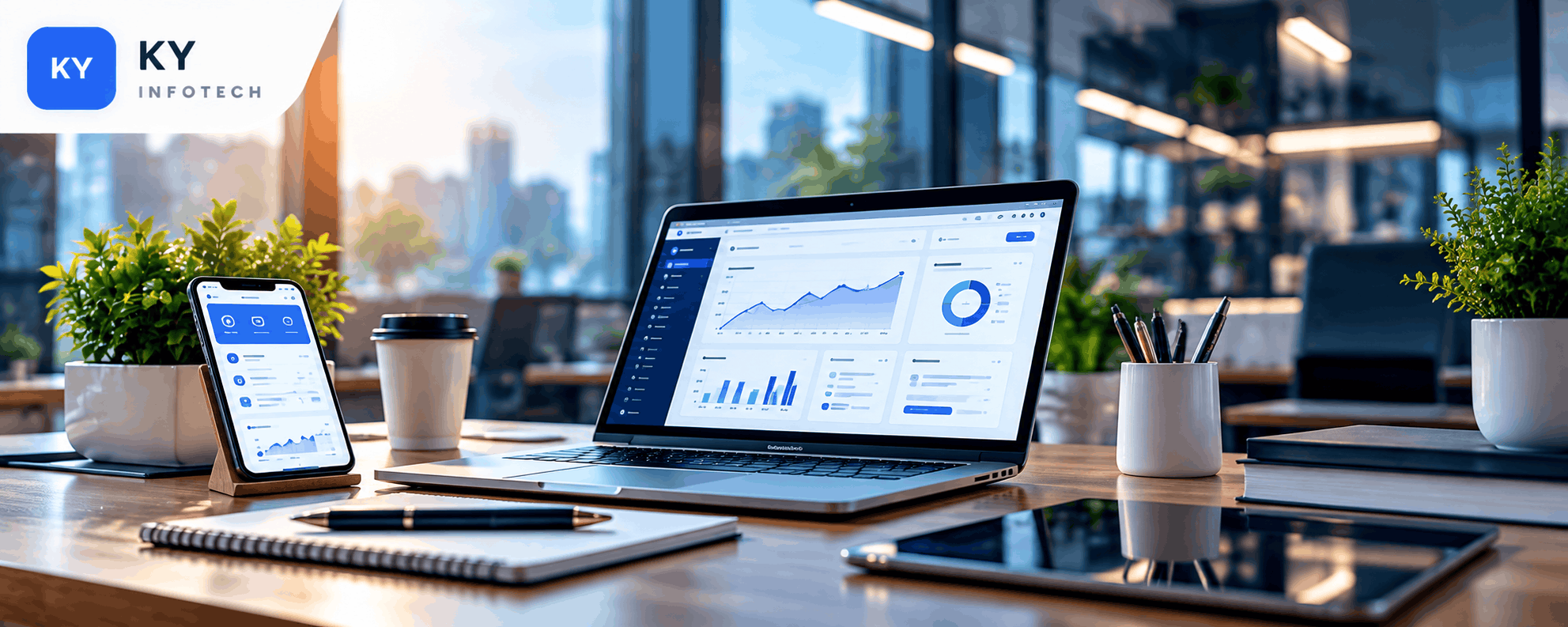 Business website portfolio by KY Infotech Services