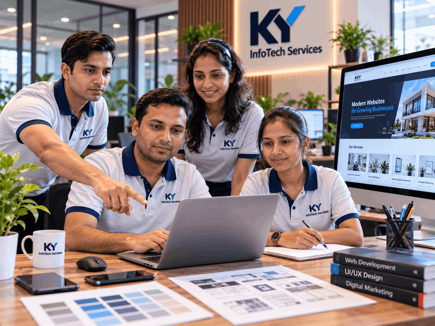 Professional business website design