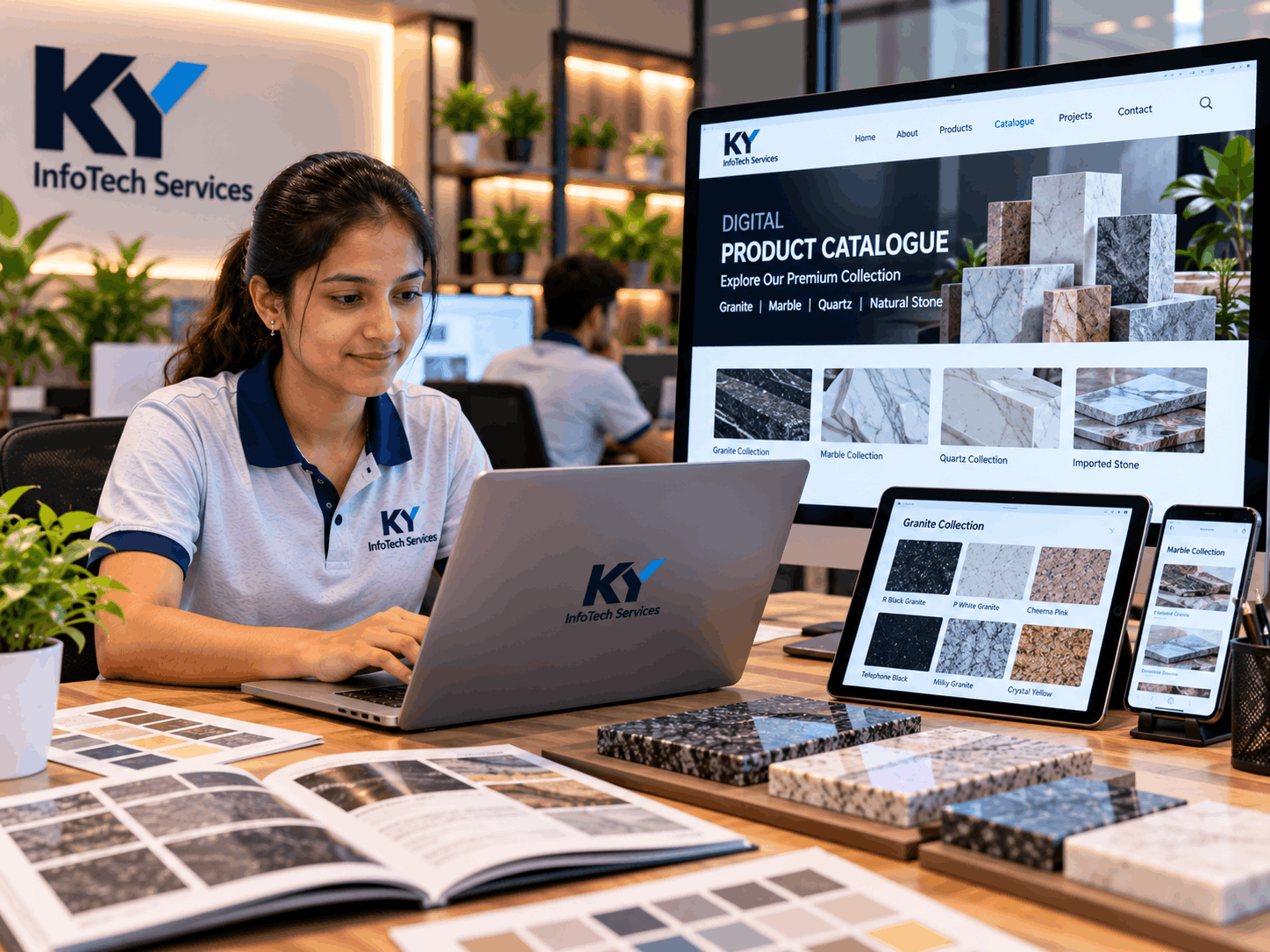 Product catalogue website