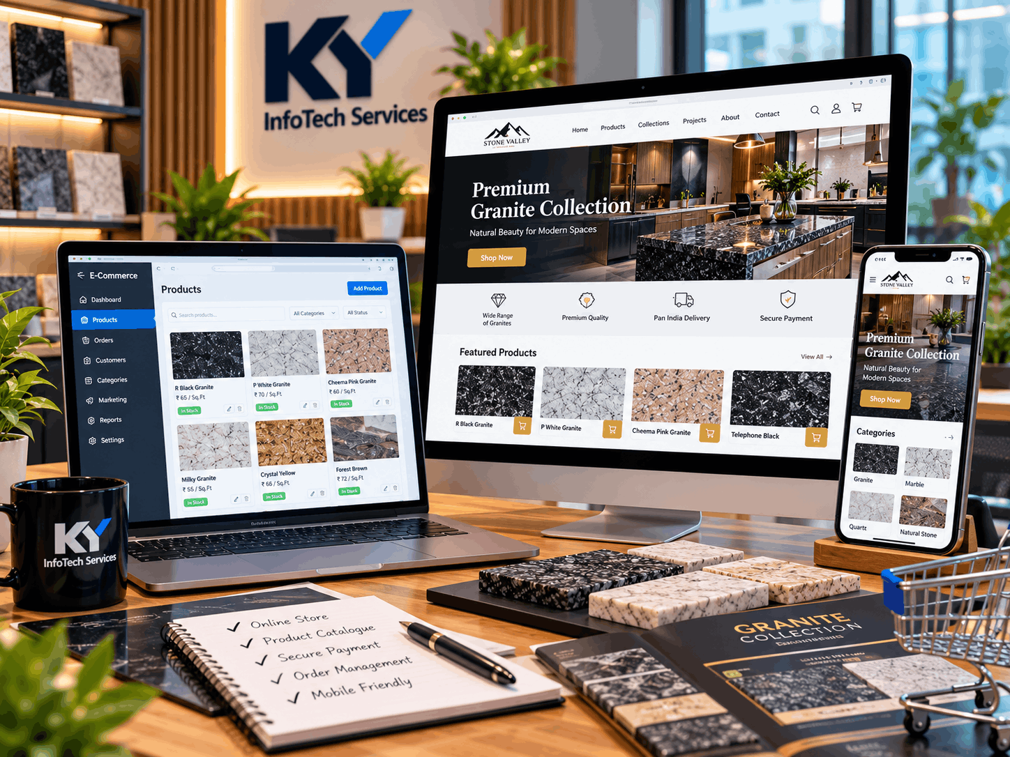 Ecommerce website development