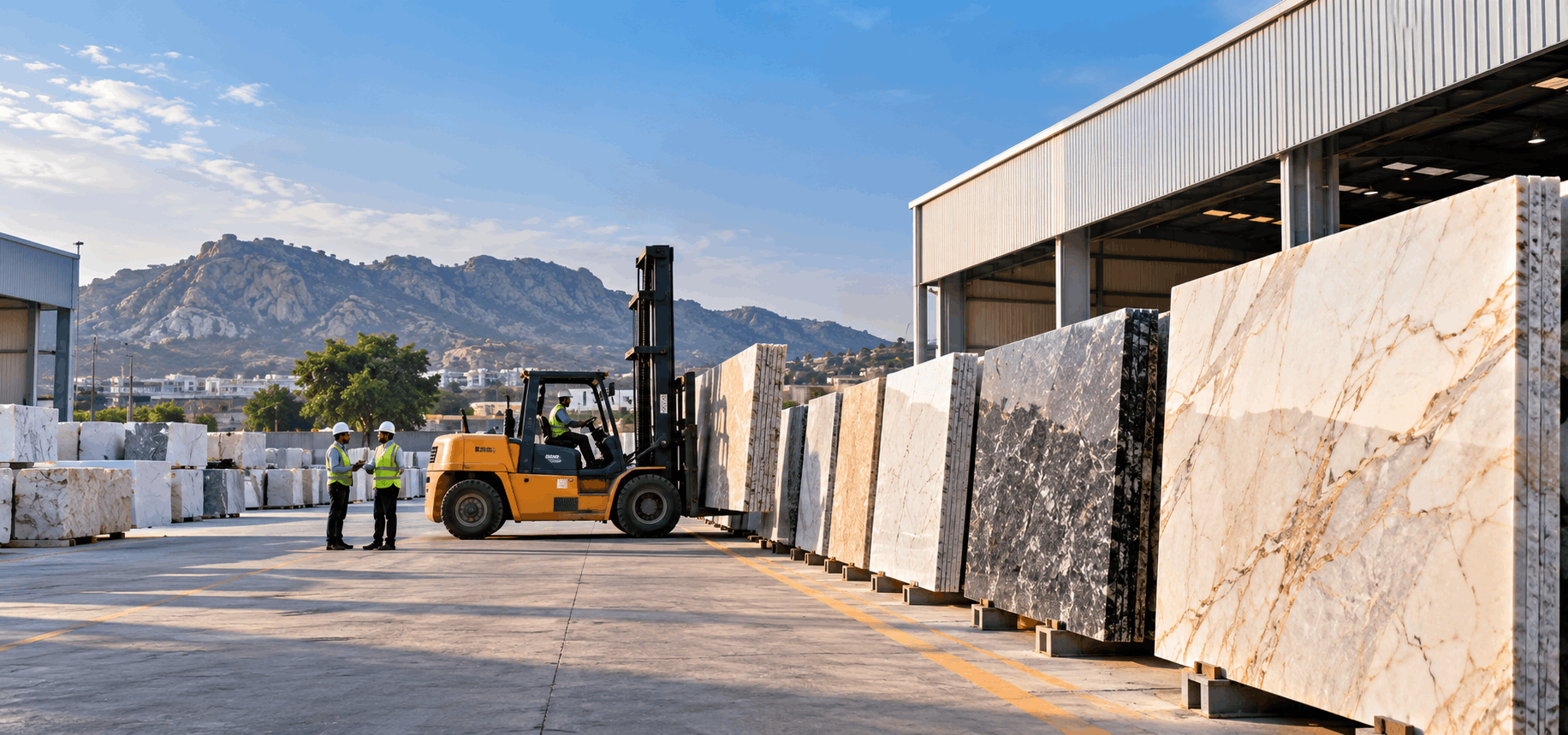 Marble and granite website development