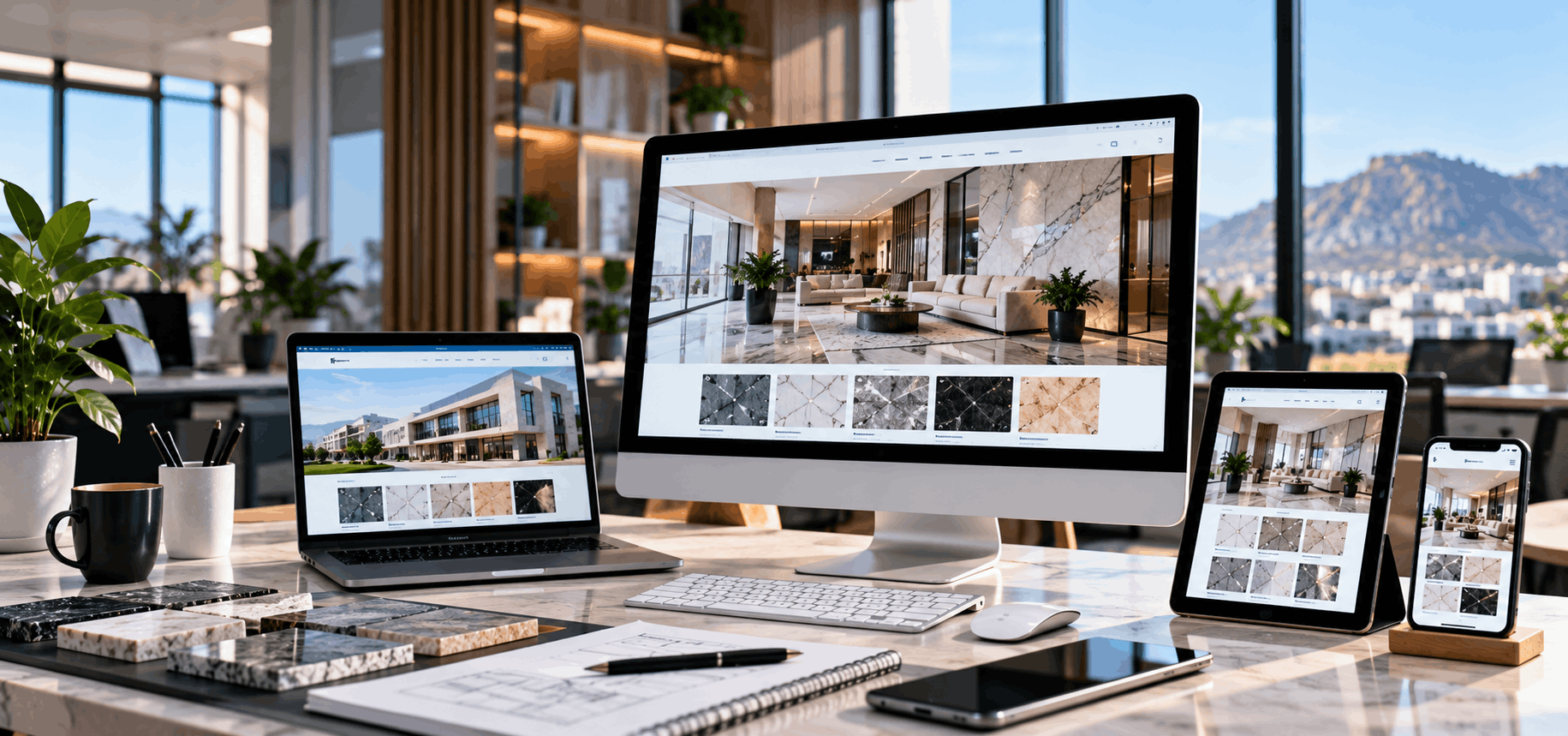 Responsive website development